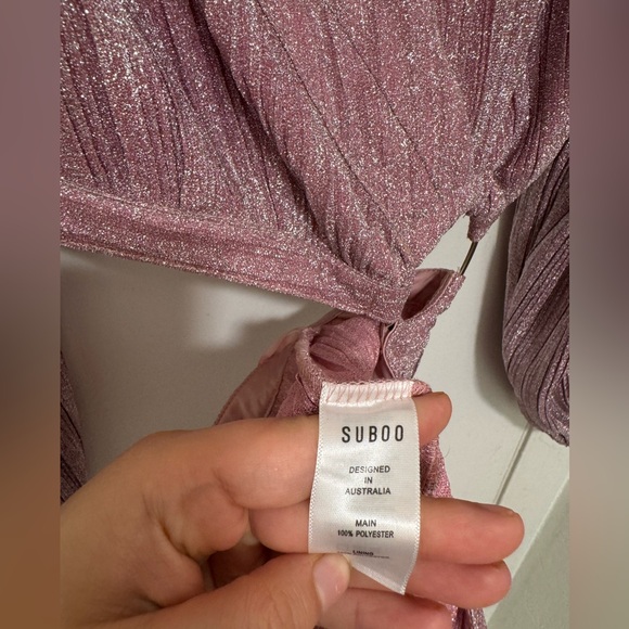 SUBOO Mars Long Sleeve Cut Out Mini Dress Size XS - Picture 3 of 6